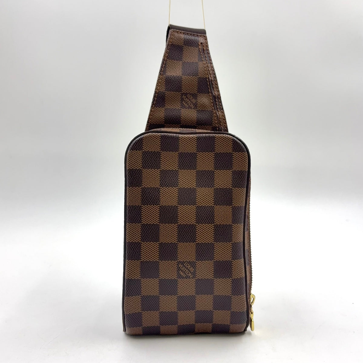 Pre-Owned Geronimos body bag Brown PVC Gold N51994  LOUIS VUITTON
