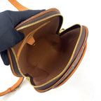 Pre-Owned Ellipse suck add monogram Backpack Brown light brown Leather PVC Gold M51125 LOUIS VUITTON