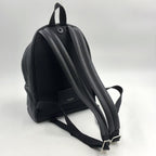 Pre-Owned city Leather Backpack black Leather Silver SAINT LAURENT PARIS