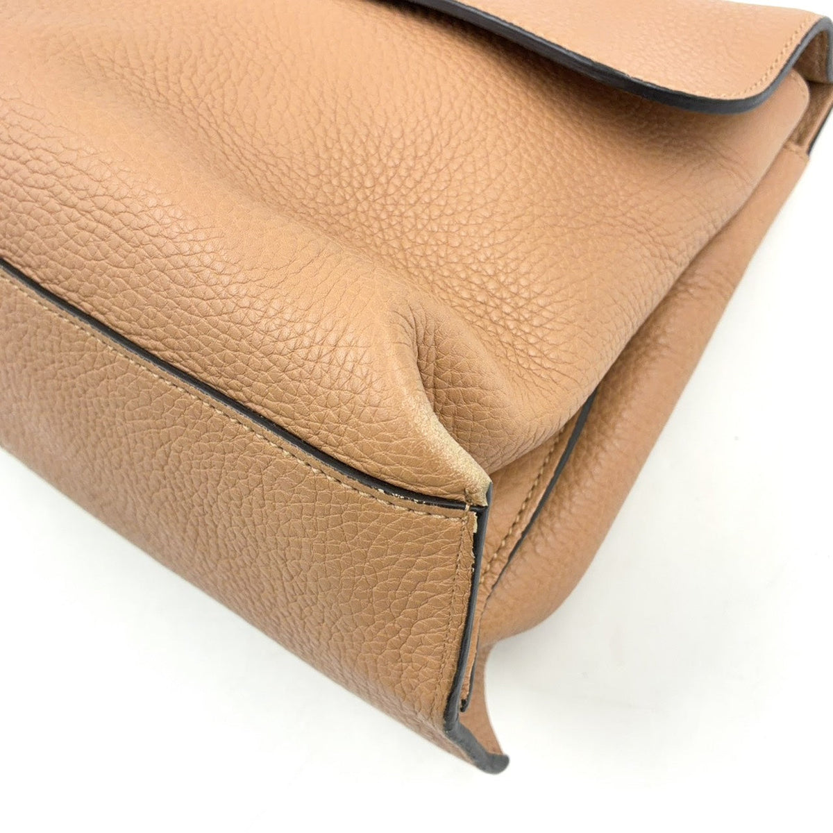 Pre-Owned Bamboo Daily Shoulder bag Handbag beige Leather Silver 370830 GUCCI