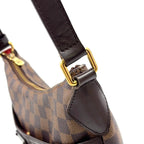 Pre-Owned Bloomsbury PM Damier  ebene Shoulder bag Brown Leather PVC Gold N42251 LOUIS VUITTON