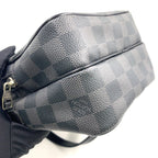 Pre-Owned Rem Damier Graphite Shoulder bag black Leather PVC Silver N41446 LOUIS VUITTON
