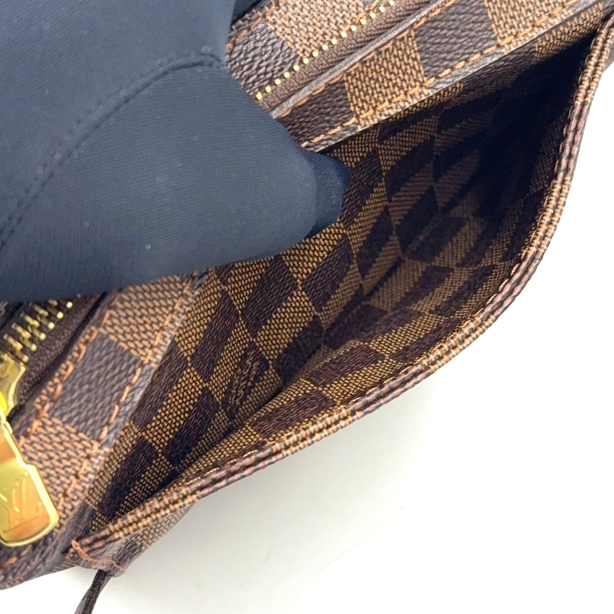 Pre-Owned Geronimos body bag Brown PVC Gold N51994  LOUIS VUITTON