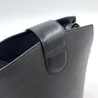 Pre-Owned Cluny Epi Noir Shoulder bag black Leather Gold M52252 LOUIS VUITTON