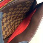 Pre-Owned Brera Damier  ebene Handbag Brown Leather PVC Gold N51150 LOUIS VUITTON