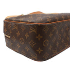 Pre-Owned Cite GM monogram Shoulder bag Brown Leather PVC Gold M51181 LOUIS VUITTON