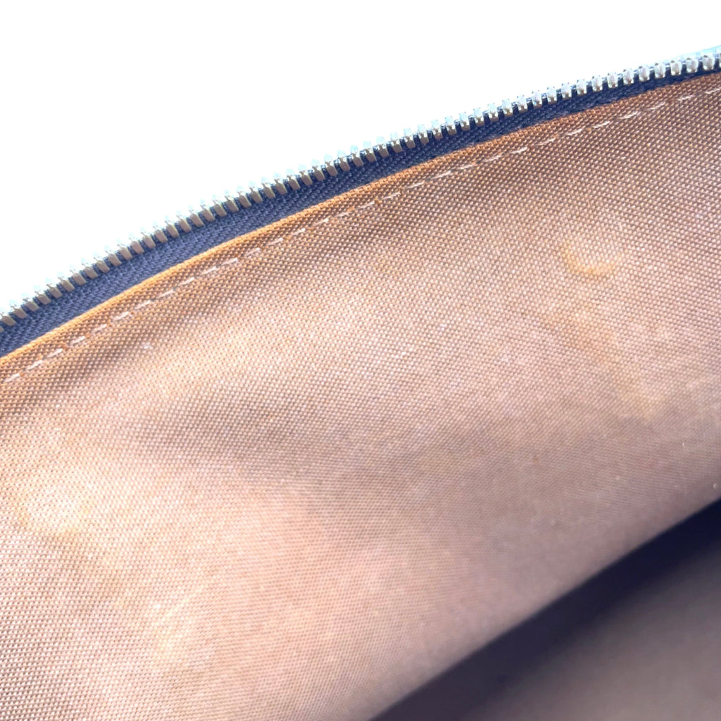 Pre-Owned Alma PM monogram Handbag Brown light brown Leather PVC Gold M51130 LOUIS VUITTON