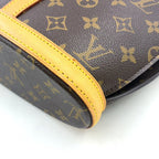 Pre-Owned Babylone monogram tote bag Brown light brown Leather PVC Gold M51102 LOUIS VUITTON