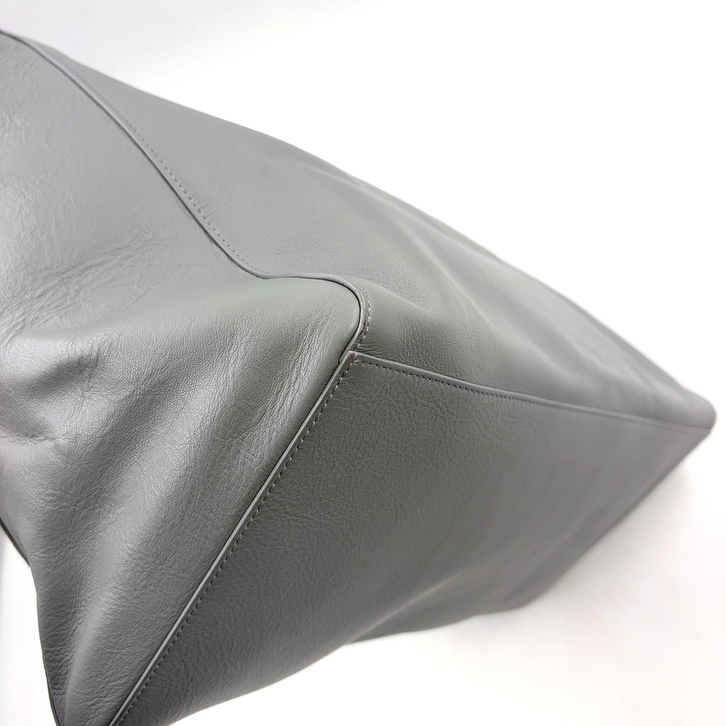 Pre-Owned Everyday tote bag Light gray Leather Silver BALENCIAGA
