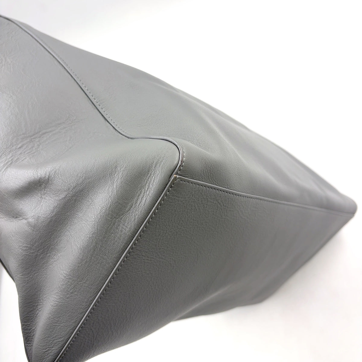 Pre-Owned Everyday tote bag Light gray Leather Silver BALENCIAGA