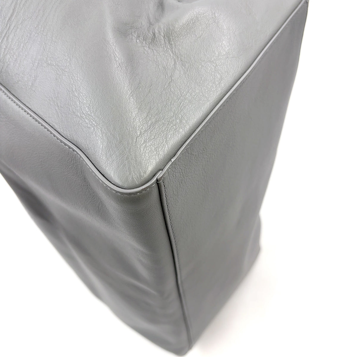 Pre-Owned Everyday tote bag Light gray Leather Silver BALENCIAGA