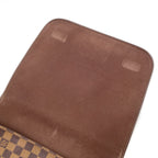 Pre-Owned Brooklyn MM Damier  ebene Shoulder bag Brown PVC Gold N51211 LOUIS VUITTON
