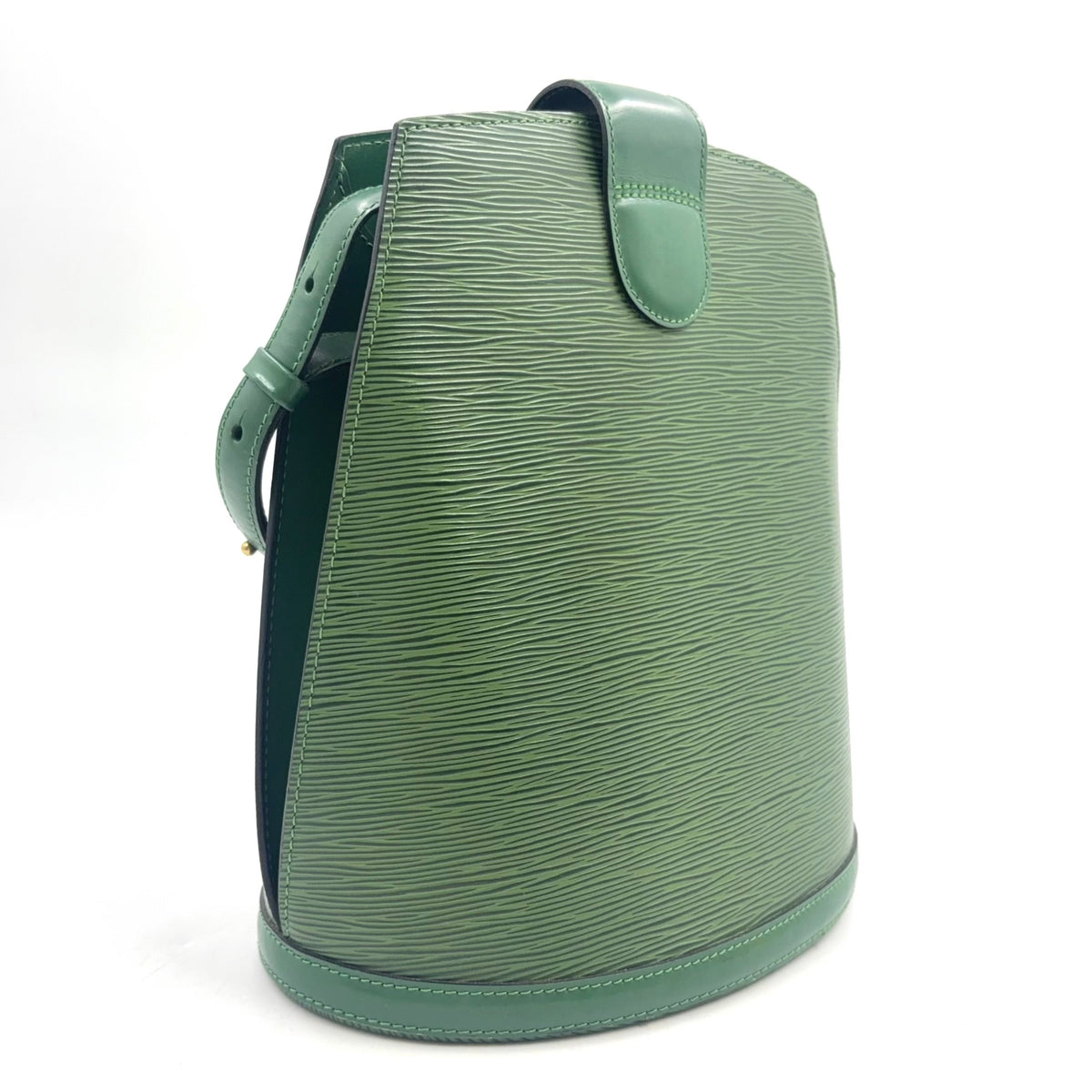 Pre-Owned Cluny Epi Borneo Green Shoulder bag green Leather Gold M52254 LOUIS VUITTON