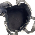 Pre-Owned Everyday Shoulder bag Handbag black Leather Silver BALENCIAGA