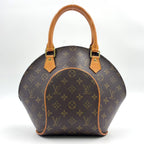 Pre-Owned Ellipse PM monogram Handbag Brown PVC Gold M51127 LOUIS VUITTON