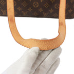Pre-Owned Cite GM monogram Shoulder bag Brown Leather PVC Gold M51181 LOUIS VUITTON