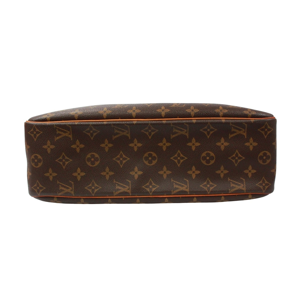 Pre-Owned Cite GM monogram Shoulder bag Brown Leather PVC Gold M51181 LOUIS VUITTON