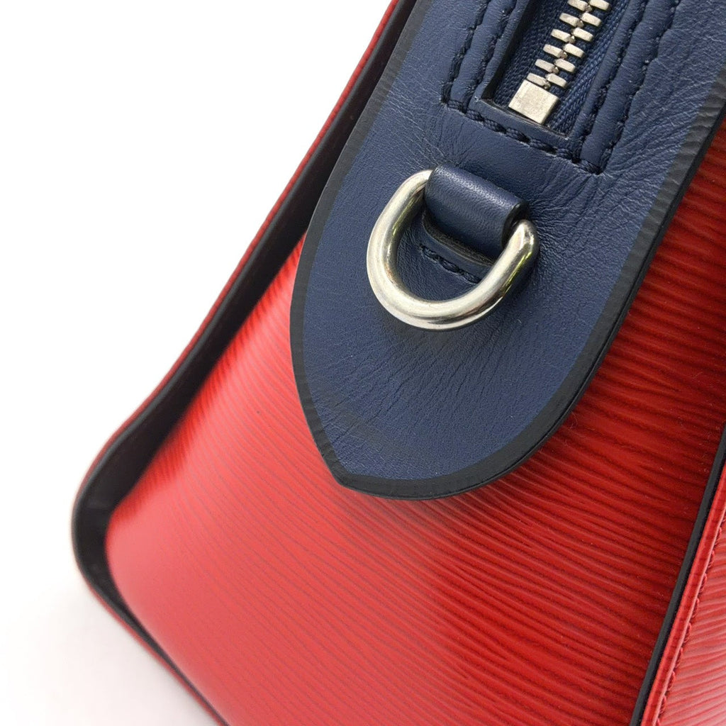 Pre-Owned Epi Tuileries Tote Handbag Navy Red Leather Silver M53544 LOUIS VUITTON