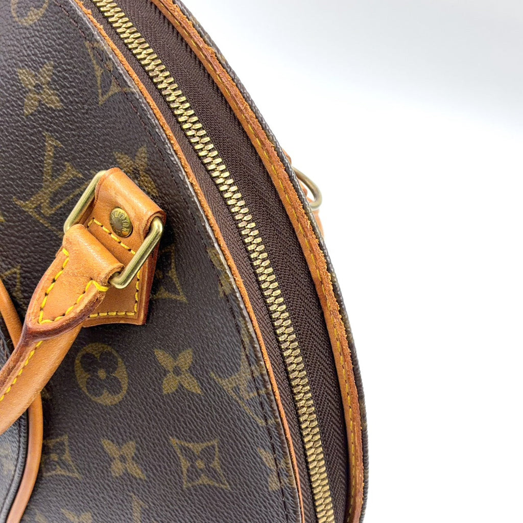 Pre-Owned Ellipse PM monogram Handbag Brown PVC Gold M51127 LOUIS VUITTON