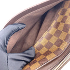 Pre-Owned Damier Saint Louis second bag Clutch bag Brown Leather PVC Gold N51993  LOUIS VUITTON