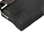 Pre-Owned acrobatics Damier jean Noir body bag black Leather nylon canvas Silver M93620 LOUIS VUITTON