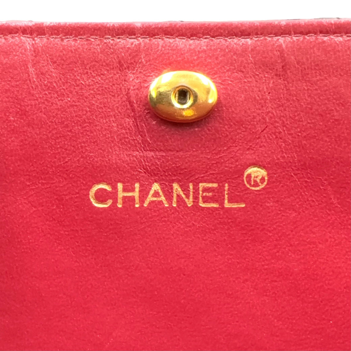 Pre-Owned matelasse coco mark tote bag Serial number starting with 0 Shoulder bag black Bordeaux lambskin Gold CHANEL