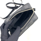 Pre-Owned Rem Damier Graphite Shoulder bag black Leather PVC Silver N41446 LOUIS VUITTON