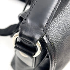Pre-Owned Daniel MM Damier Graphite Shoulder bag black Leather PVC Silver N58029 LOUIS VUITTON