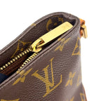 Pre-Owned Trotteur monogram Shoulder bag Brown Leather PVC Gold M51240 LOUIS VUITTON