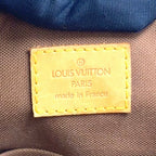 Pre-Owned Batignolles monogram Handbag Brown light brown Leather PVC Gold M51156 LOUIS VUITTON